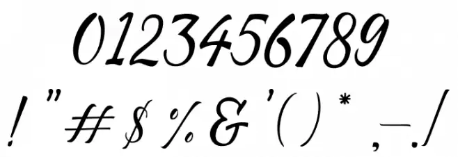 Geng Rimba Font OTHER CHARS