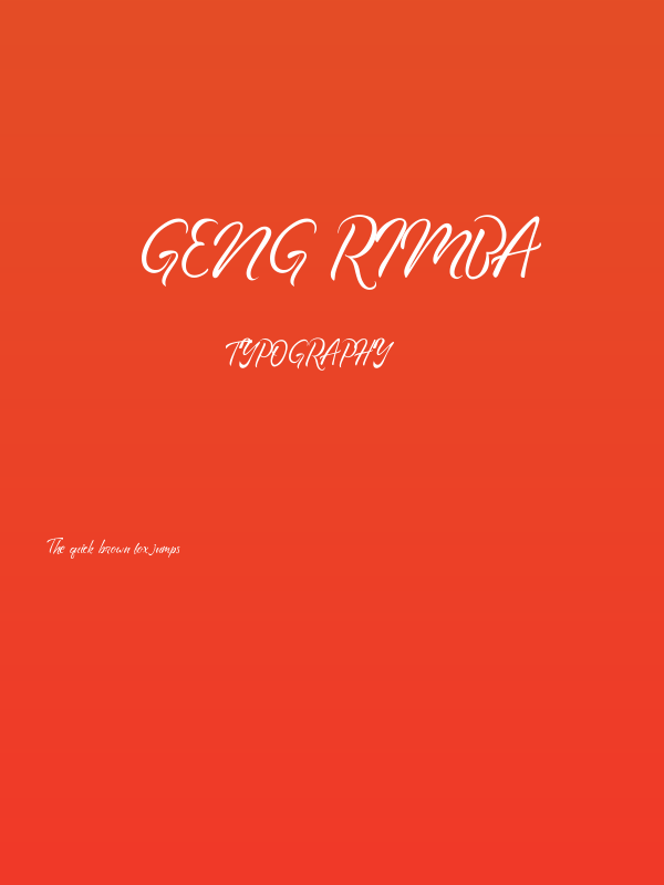 Geng Rimba Poster