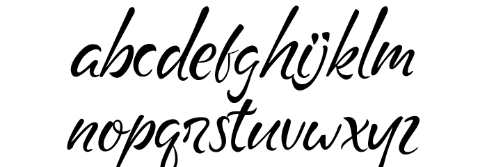 Geng Rimba Font LOWERCASE
