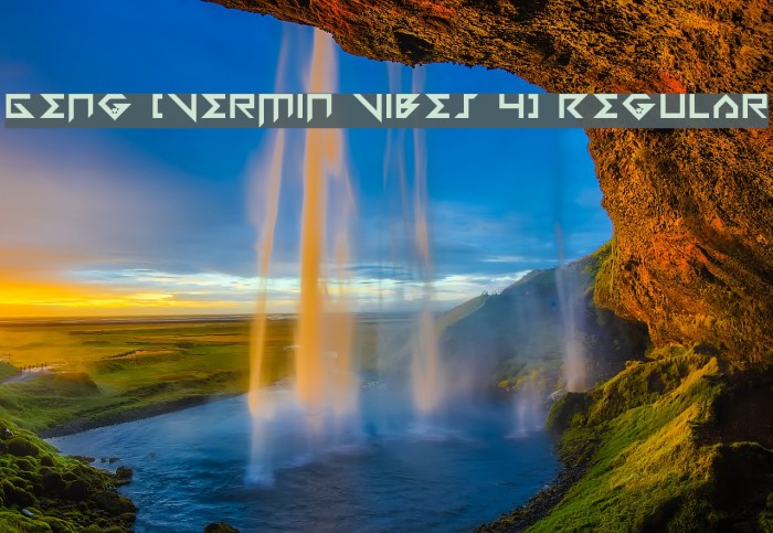 Geng [Vermin Vibes 4] Regular Example 2