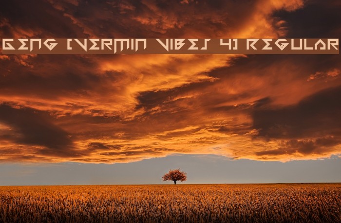 Geng [Vermin Vibes 4] Regular Example 3