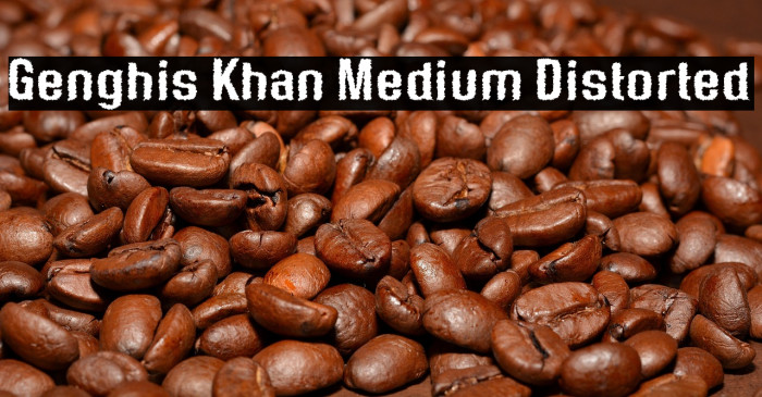 Genghis Khan Medium Distorted Example 2