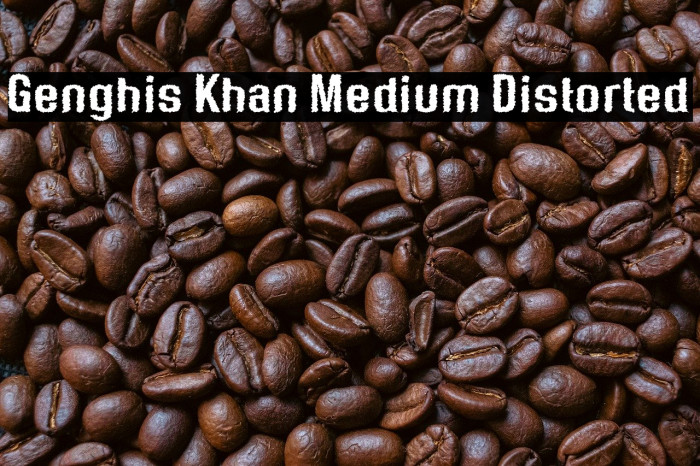 Genghis Khan Medium Distorted Example 3
