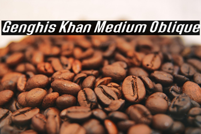 Genghis Khan Medium Oblique Example 3