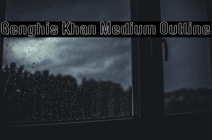 Genghis Khan Medium Outline Example 2