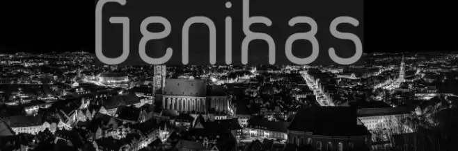 Genikas Font examples