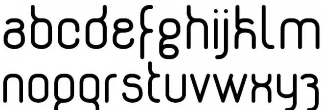 Genikas Font LOWERCASE
