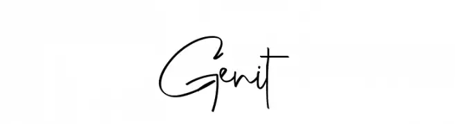 Genit  تنزيل الخطوط