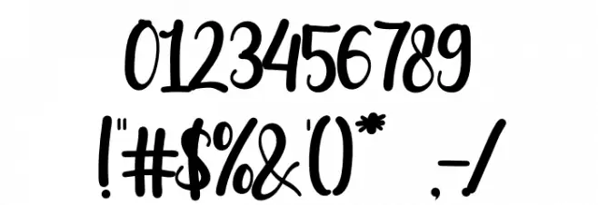 Genit Font OTHER CHARS