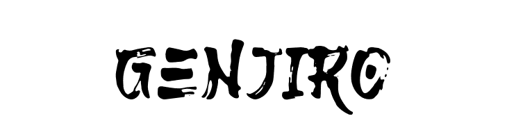 Genjiro  Free Fonts Download