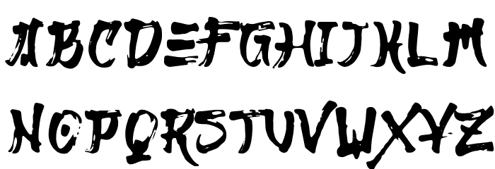 Genjiro Font LOWERCASE