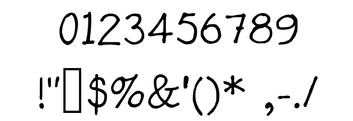 Gennaro Palmieri Formal Medium Font OTHER CHARS