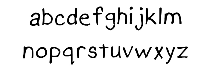 Gennaro Palmieri Formal Medium Font LOWERCASE