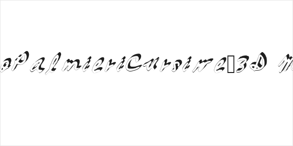 GennaroPalmieriCursive_3D Medium Logo