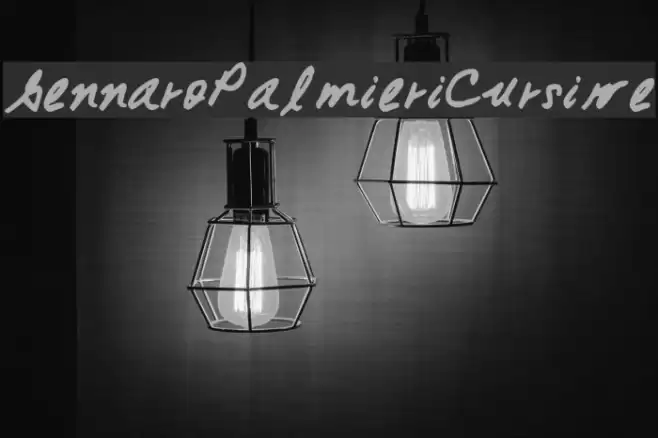 GennaroPalmieriCursive Font examples