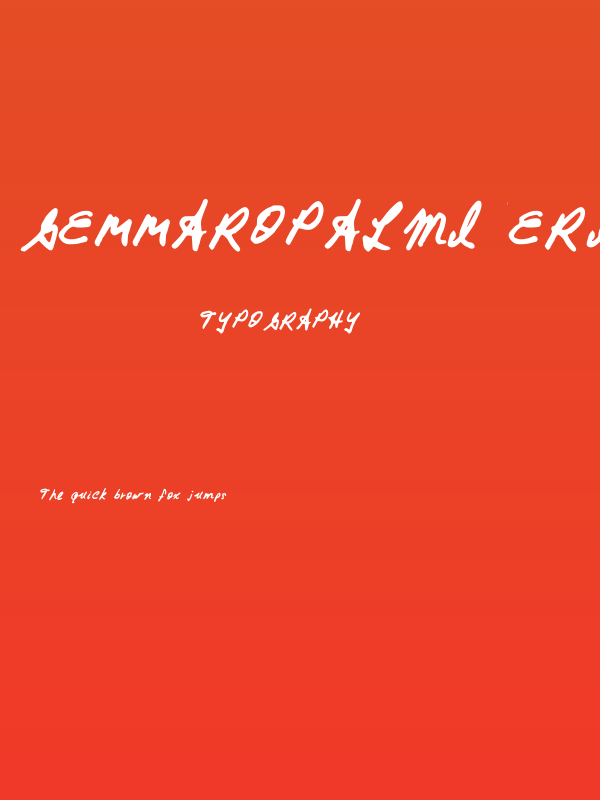 GennaroPalmieriCursive Poster