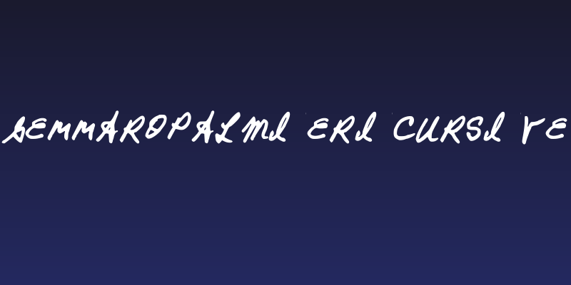 GennaroPalmieriCursive Social Header