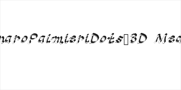 GennaroPalmieriDots_3D Medium Logo