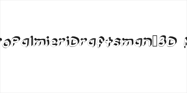 GennaroPalmieriDraftsman_3D Medium Logo