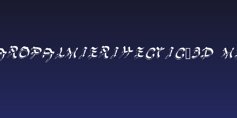 GennaroPalmieriHectic_3D Medium Social Header