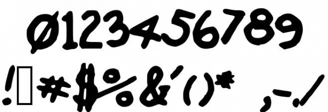 Gennaro_Palmieri_Drafting Medium Font OTHER CHARS