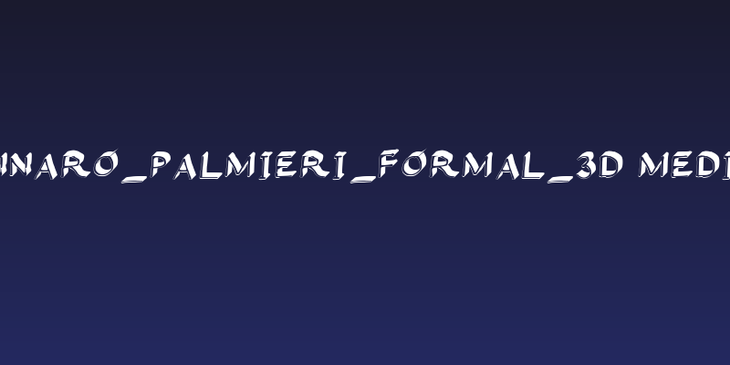 Gennaro_Palmieri_Formal_3D Medium Social Header