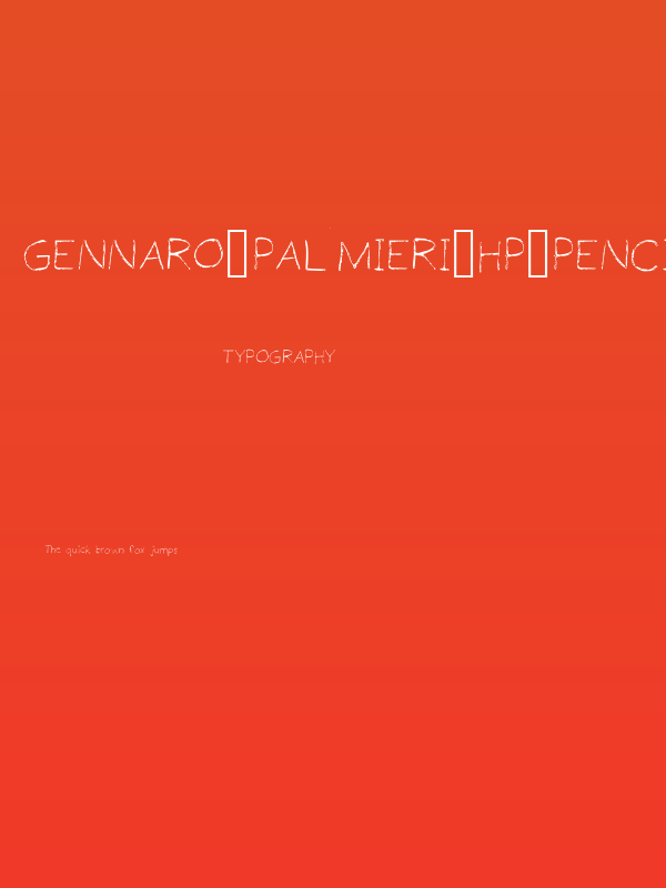 Gennaro_Palmieri_HP_Pencil Medium Poster