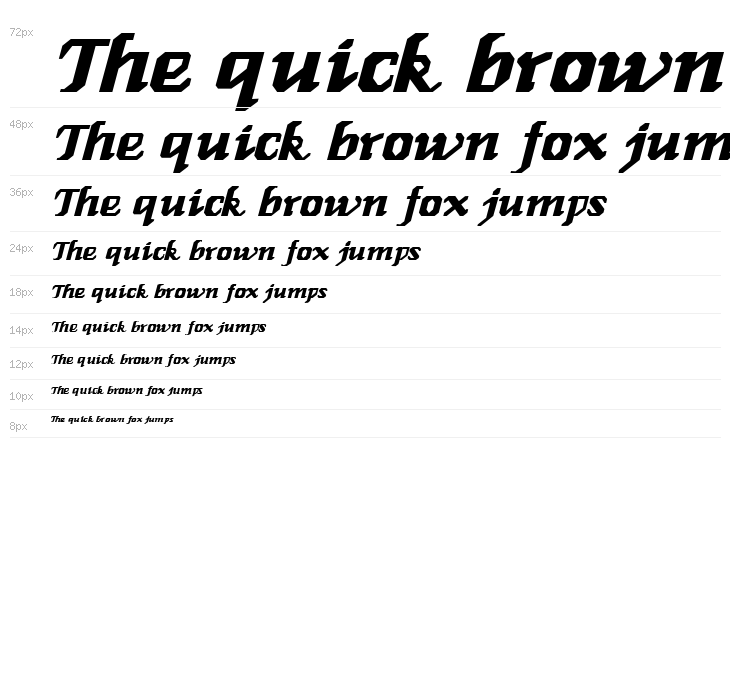 Genoa Italic Waterfall