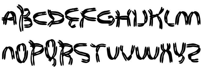 Genome tf Font LOWERCASE