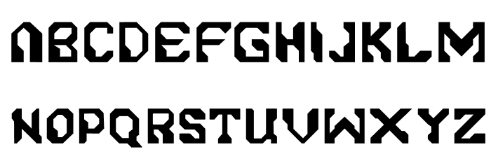 Genospace Font LOWERCASE