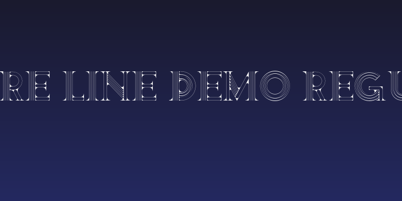 Genre Line Demo Regular Social Header