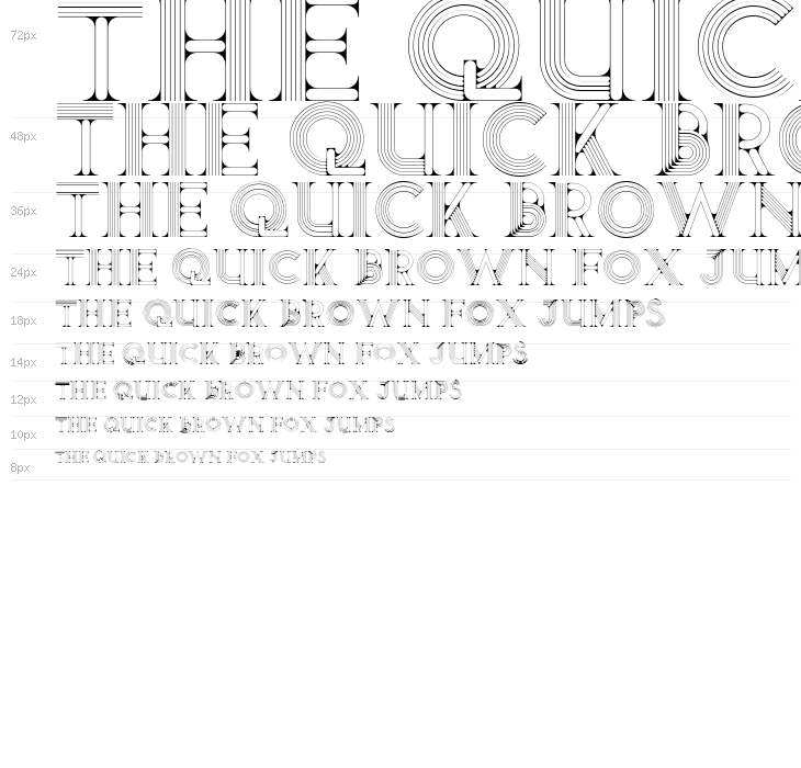 Genre Line Demo Regular Waterfall