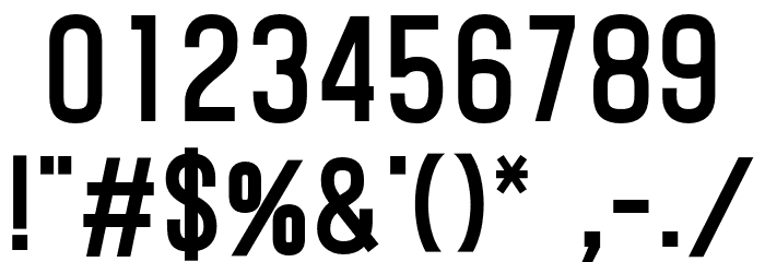 Gensho5 Bold Font OTHER CHARS