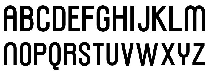 Gensho5 Bold Font UPPERCASE
