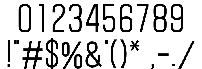 Gensho7 Light フォント その他の文字