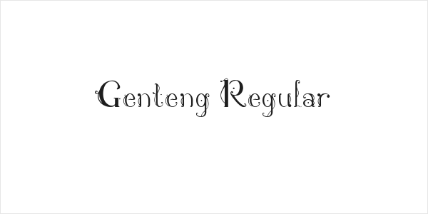 Genteng Regular Logo