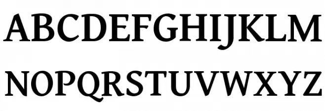 Gentium Basic Bold Fuentes MAYÚSCULAS