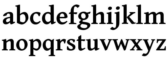 Gentium Basic Bold Font Litere mici