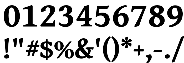 Gentium Book Basic Bold Font OTHER CHARS
