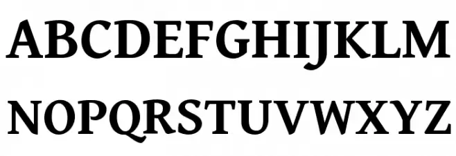 Gentium Book Basic Bold Шрифта ВЕРХНИЙ