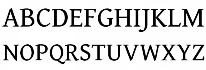 Gentium Book Basic フォント 大文字