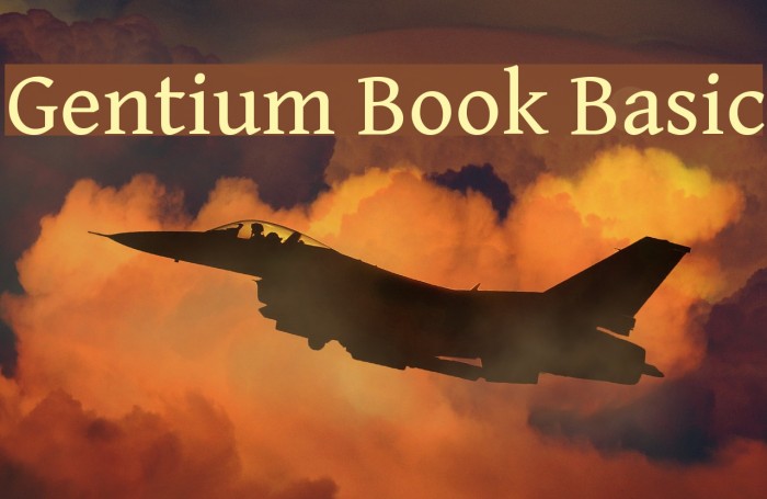 Gentium Book Basic Font examples