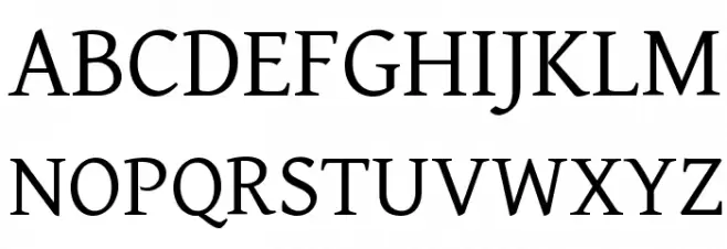 Gentium Plus Schriftart Groß