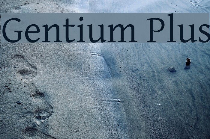 Gentium Plus Font examples