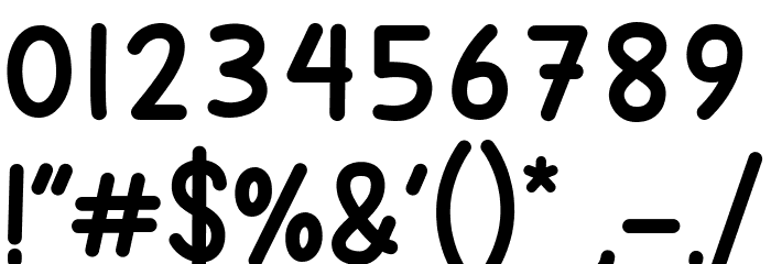 Gentle Remind Font OTHER CHARS