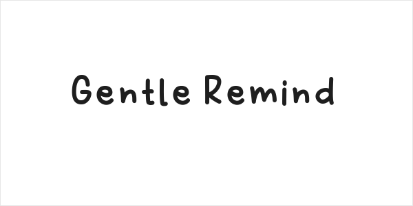 Gentle Remind Logo
