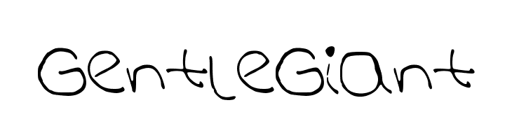 GentleGiant  Frei Schriftart Herunterladen