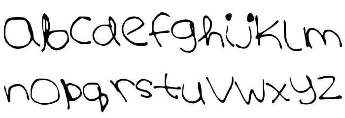 GentleGiant Font LOWERCASE