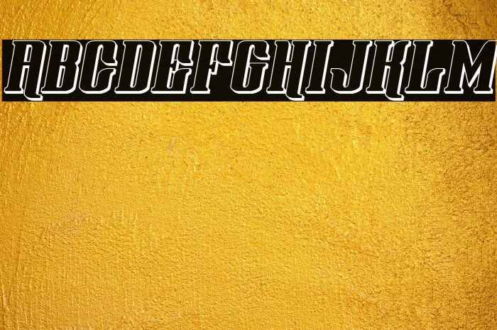 Gentleman Caller 3D Italic Example 2