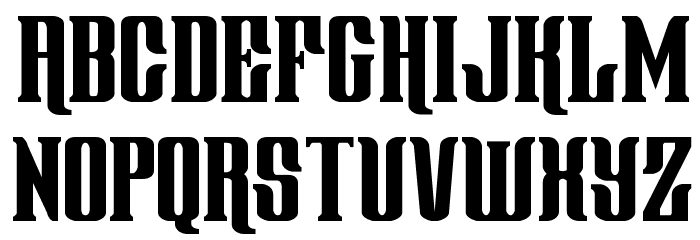Gentleman Caller Condensed Font LOWERCASE